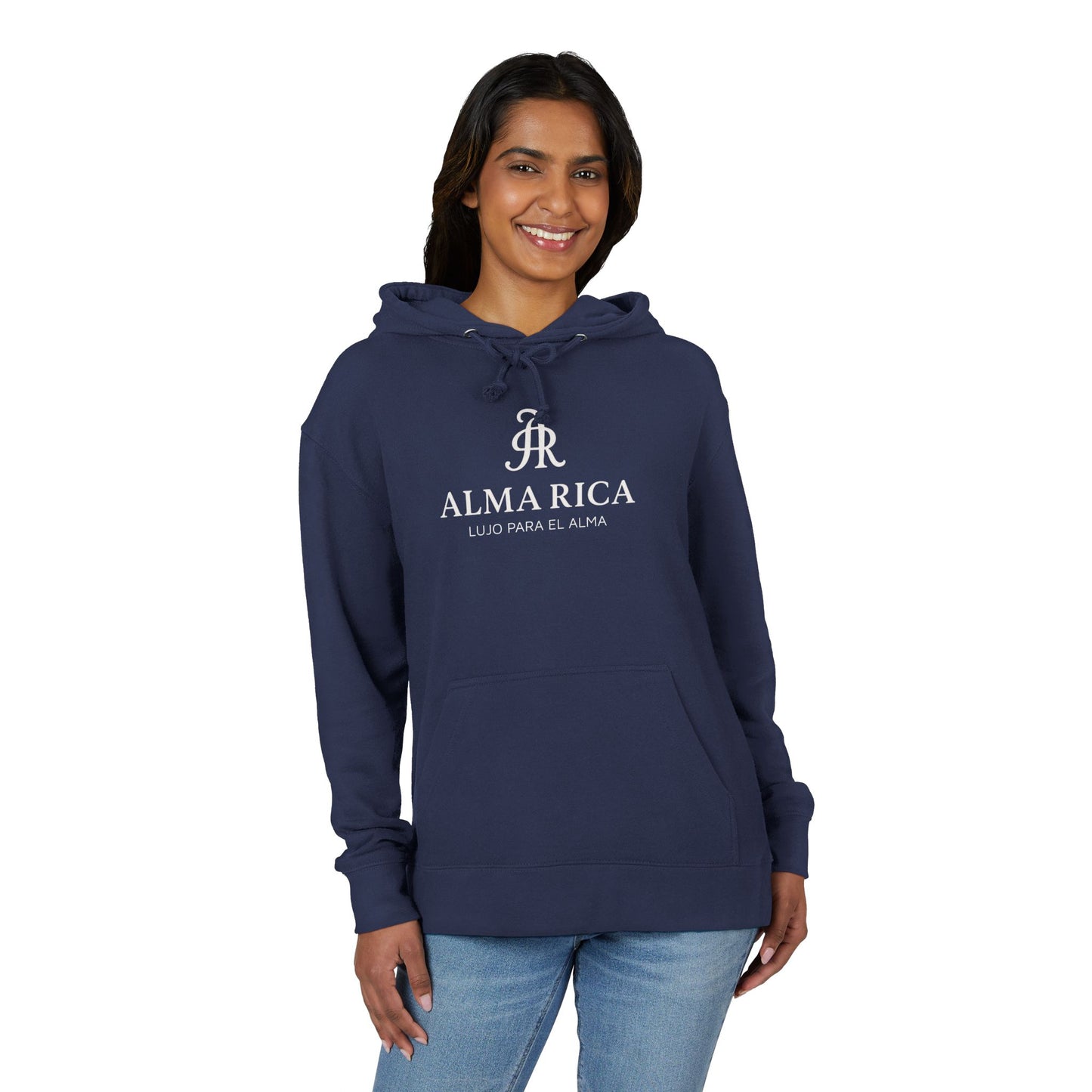 ALMA RICA  Design French Terry Hoodie