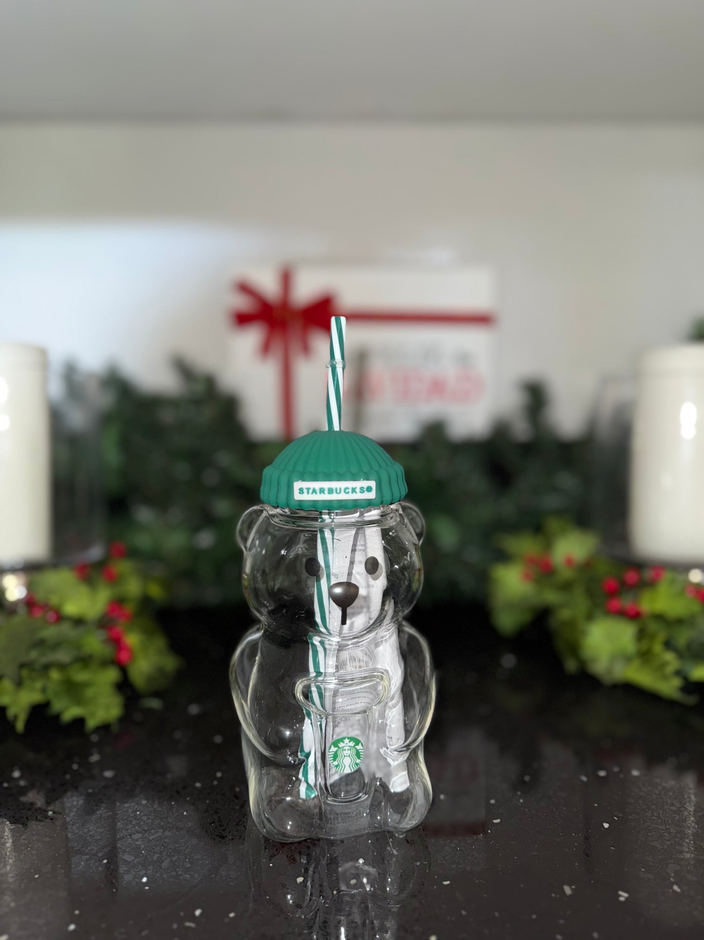 Adorable star bear cup (Glass)