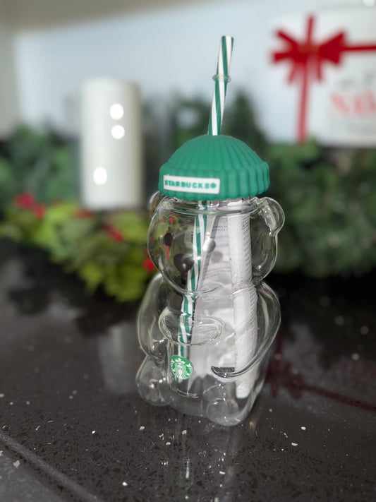 Adorable star bear cup (Glass)